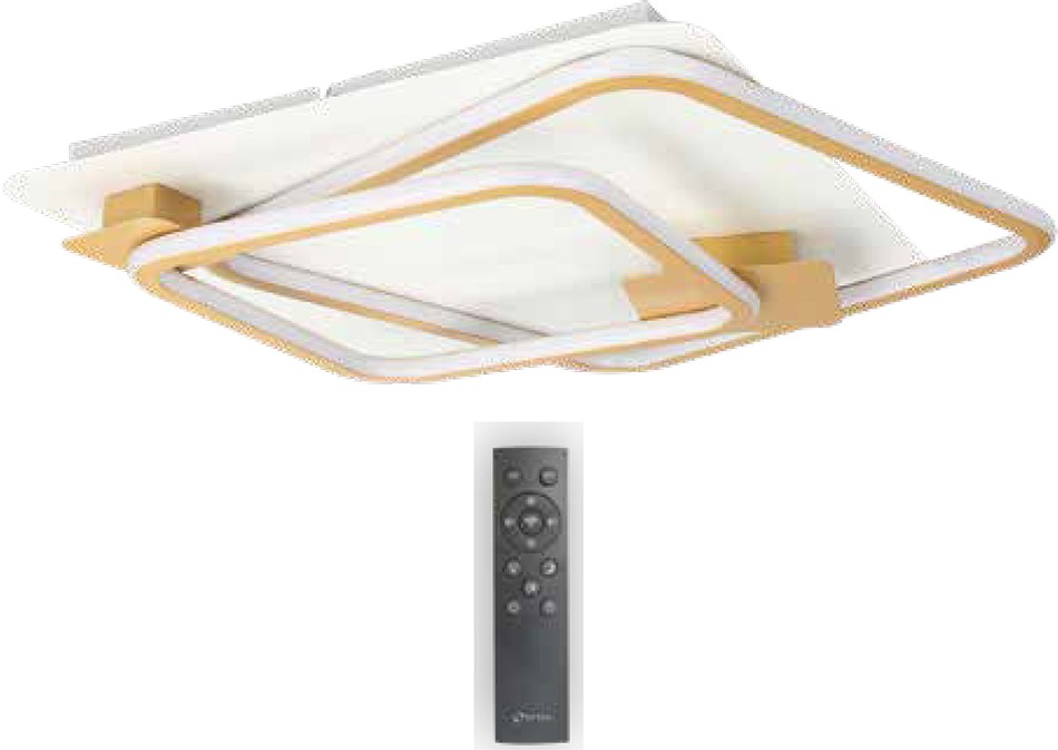 Plafonieră Magnus LED 92W 6400lm CCT3000-6500K, Erste